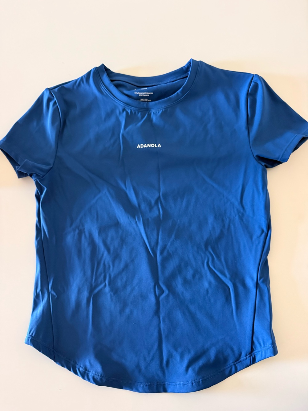 Adanola Original Royal Blue Short Sleeve Performance Tee